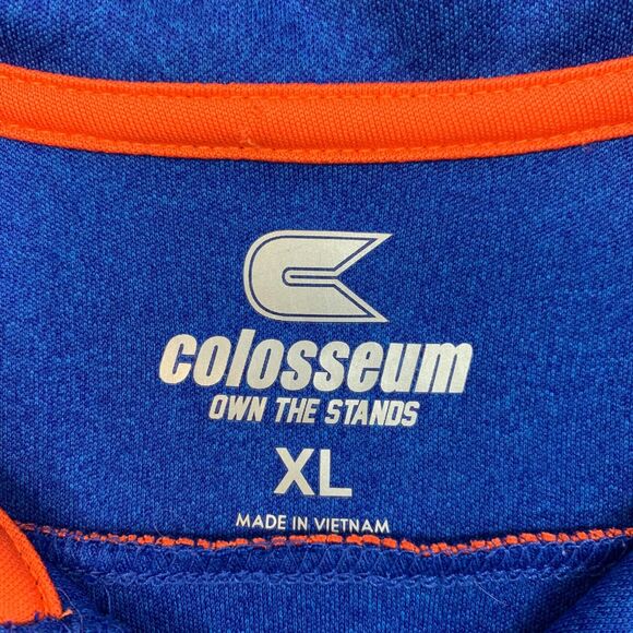 Florida Gators Polo Shirt Mens XL Extra Large Blue Colosseum Coaches Golf - Picture 5 of 10